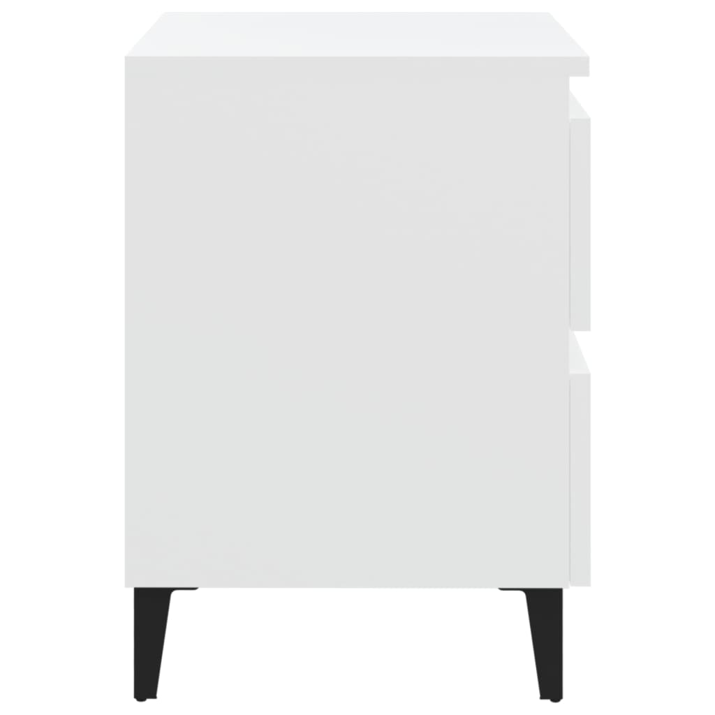 8720286356791_g_en_hd_3 vidaXL Bed Cabinets 2 pcs White 40x35x50 cm Engineered Wood - Image 6
