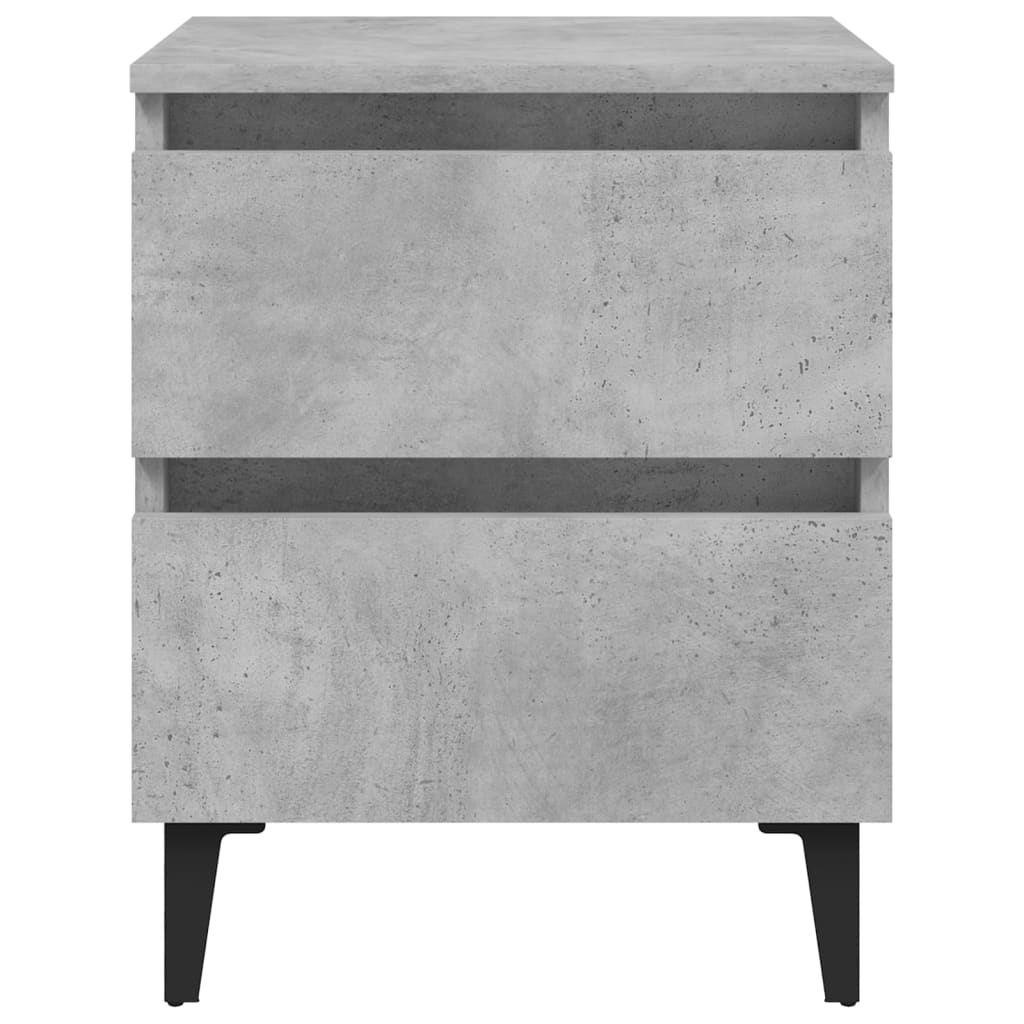 8720286356869_g_en_hd_1 vidaXL Bed Cabinet Concrete Grey 40x35x50 cm Engineered Wood - Image 4