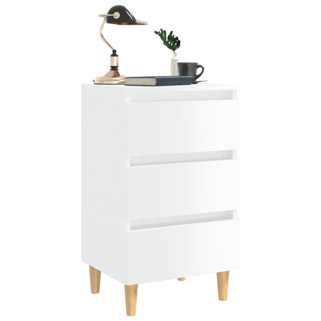 8720286357095_g_en_hd_2 vidaXL Bed Cabinets & Wood Legs 2 pcs High Gloss White 40x35x69cm - Image 4