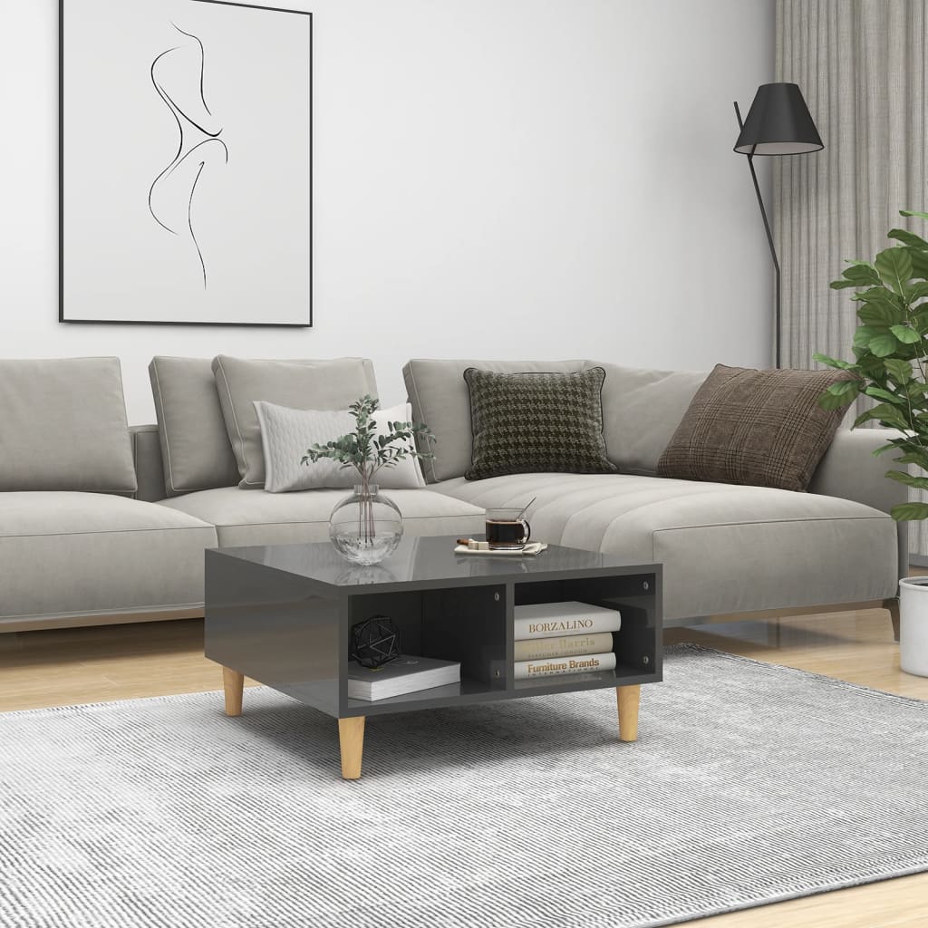 8720286357941_m_en_hd_1 vidaXL Coffee Table High Gloss Grey 60x60x30 cm Engineered Wood - Image 1