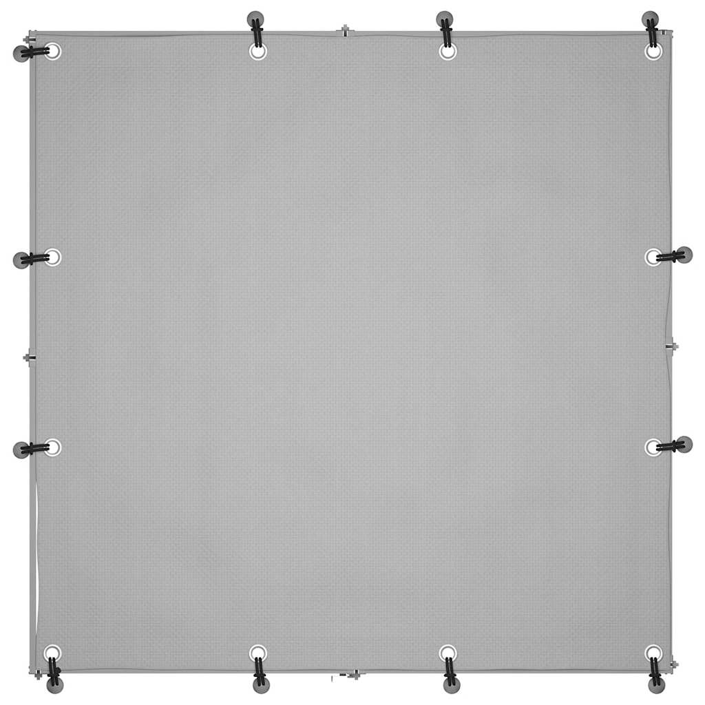 8720286359709_g_en_hd_3 vidaXL Dog Kennel Silver 110x110x110 cm Steel - Image 4