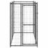 vidaXL Outdoor Dog Kennel Steel 110x220x180 cm - Image 2