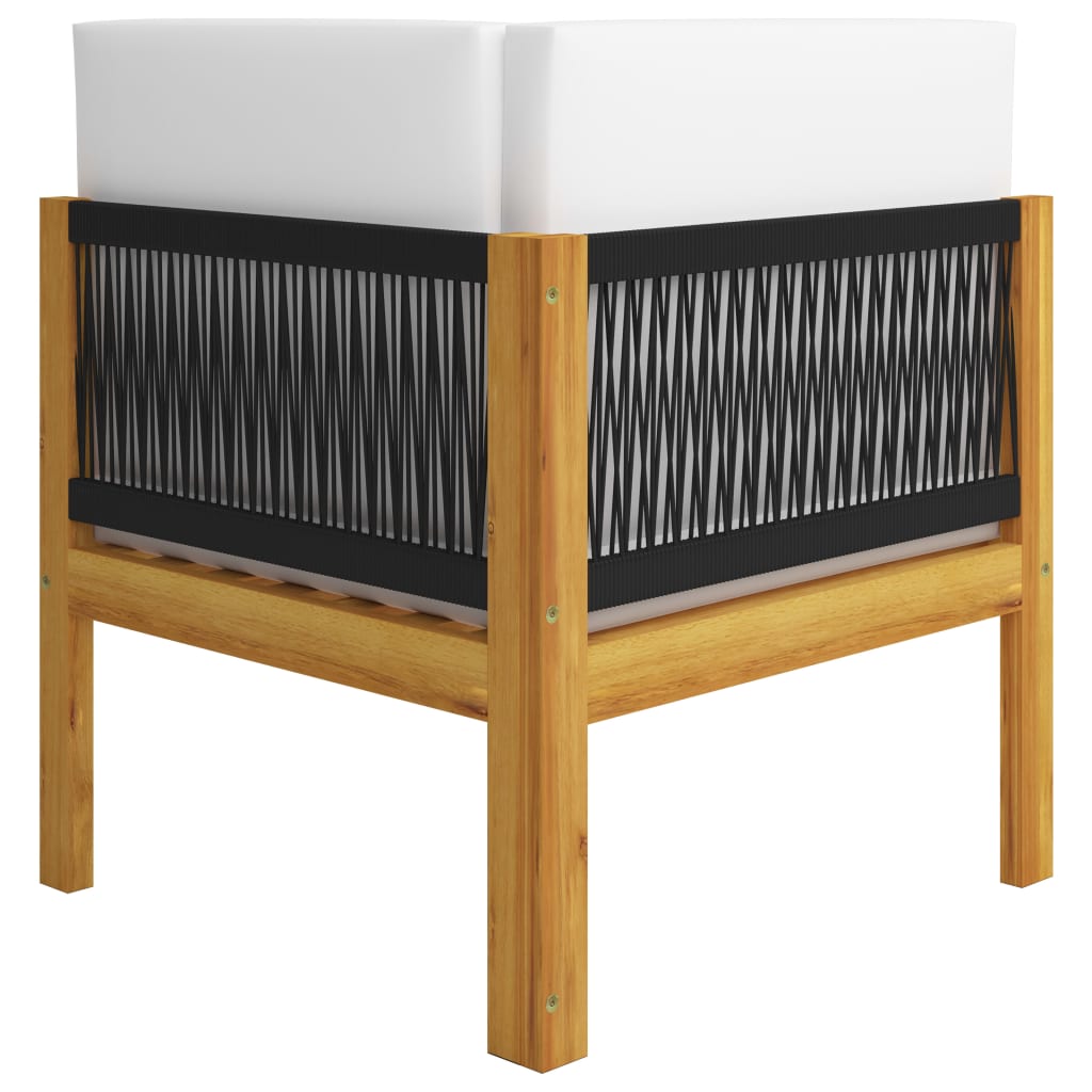 8720286360620_g_en_hd_4 vidaXL 2-seater Garden Bench with Cushions Wood Acacia&Rope - Image 5