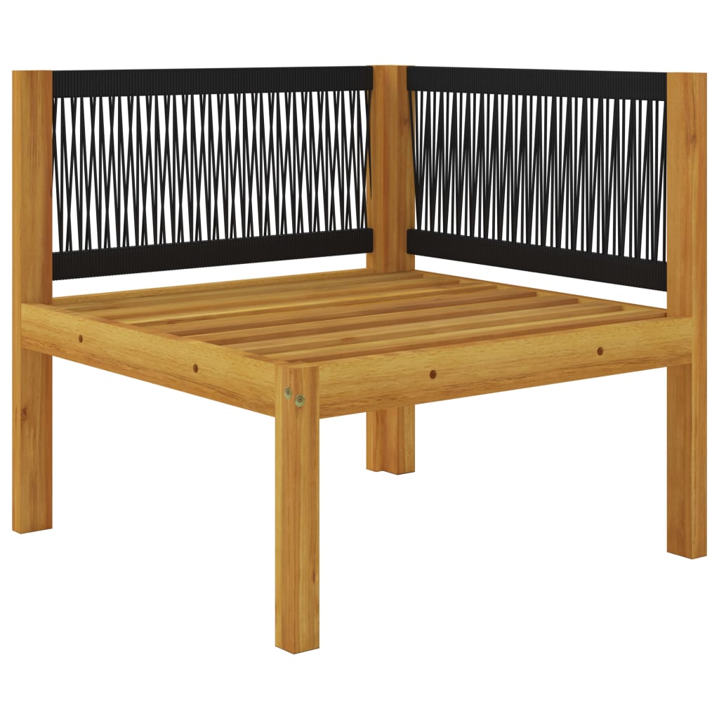8720286360620_g_en_hd_5 vidaXL 2-seater Garden Bench with Cushions Wood Acacia&Rope - Image 6