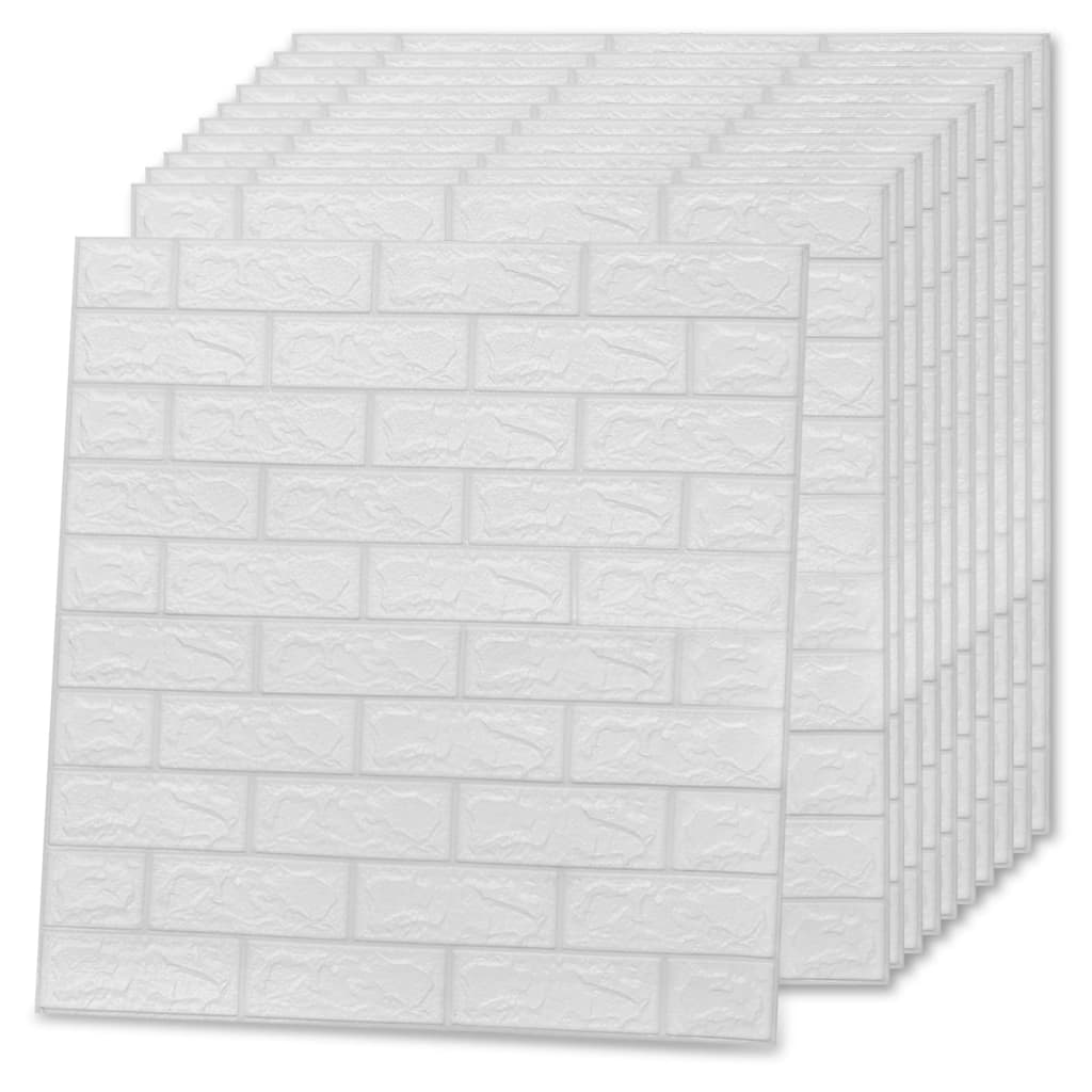 8720286360699_g_en_hd_2 vidaXL 3D Wallpaper Bricks Self-adhesive 20 pcs White - Image 4