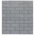 vidaXL 3D Wallpaper Bricks Self-adhesive 10 pcs Anthracite - Image 3