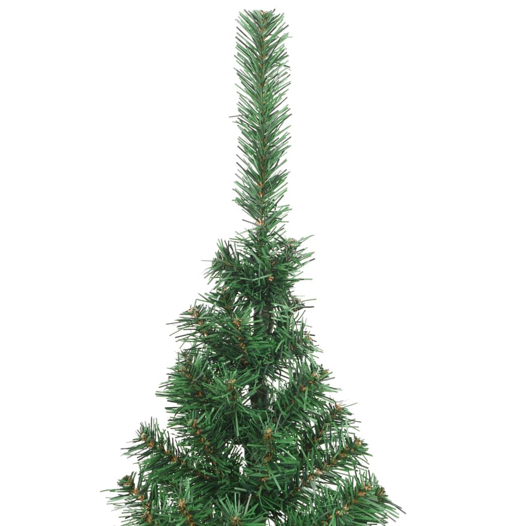 8720286361481_g_en_hd_4 vidaXL Artificial Half Christmas Tree with Stand Green 240 cm PVC - Image 5