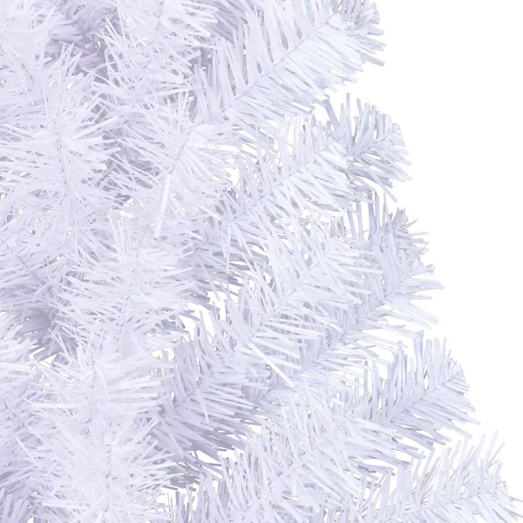 8720286361504_g_en_hd_6 vidaXL Artificial Half Christmas Tree with Stand White 150 cm PVC - Image 7