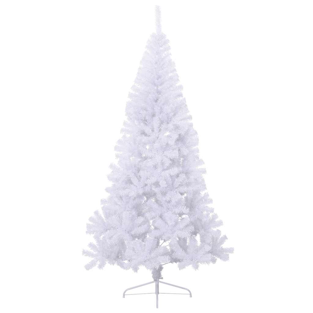 8720286361511_g_en_hd_2 vidaXL Artificial Half Christmas Tree with Stand White 180 cm PVC - Image 3