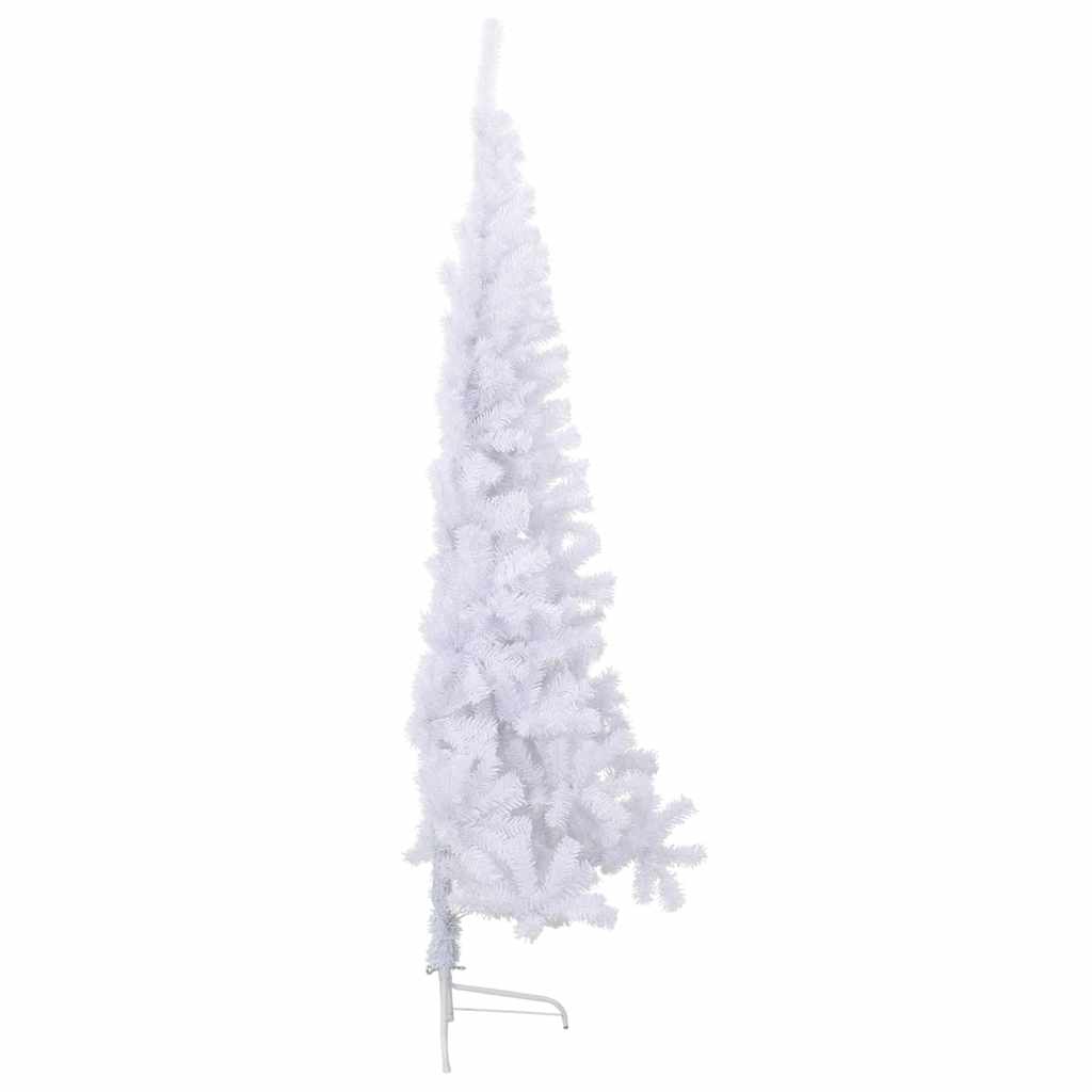 8720286361511_g_en_hd_4 vidaXL Artificial Half Christmas Tree with Stand White 180 cm PVC - Image 5