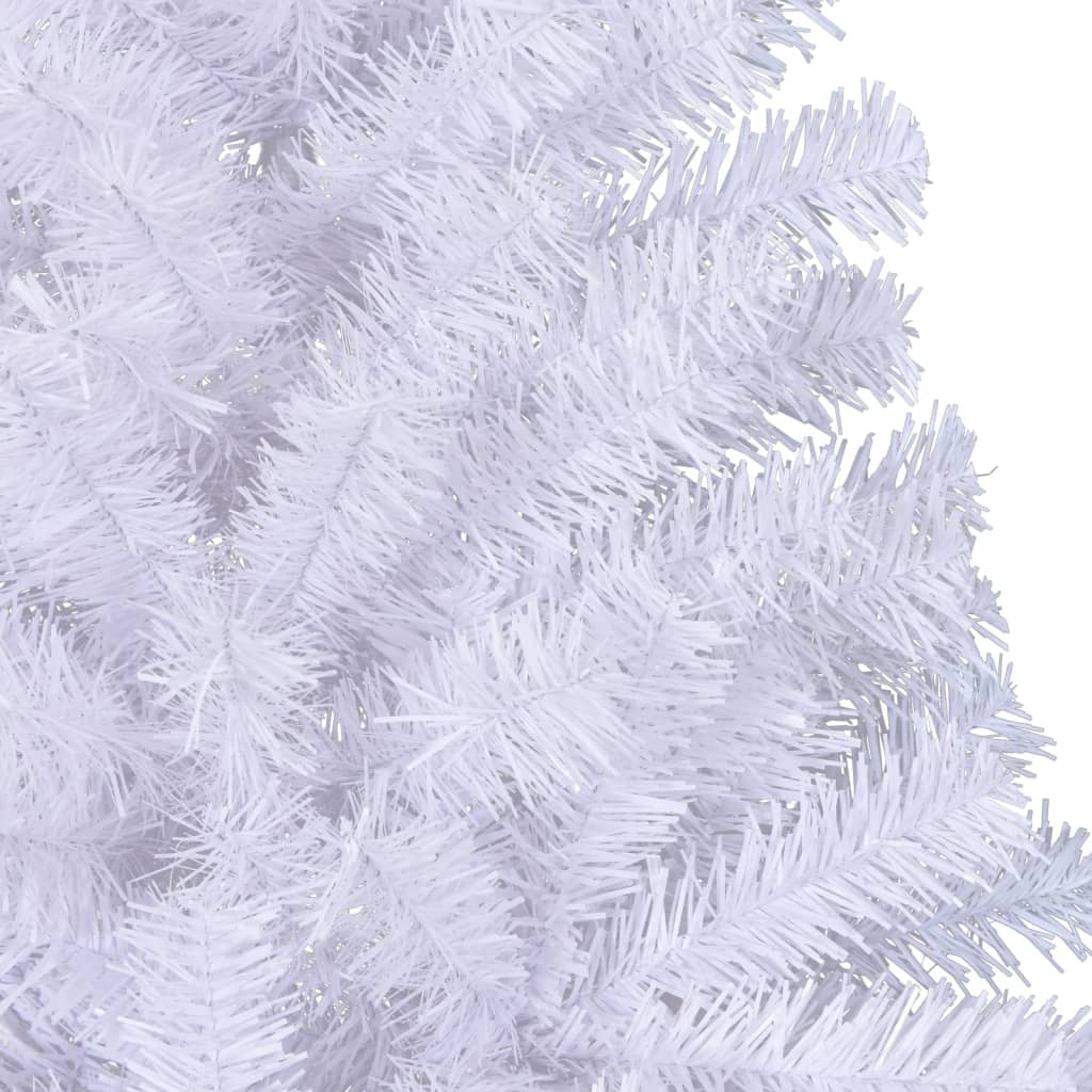 8720286361528_g_en_hd_5 vidaXL Artificial Half Christmas Tree with Stand White 210 cm PVC - Image 6