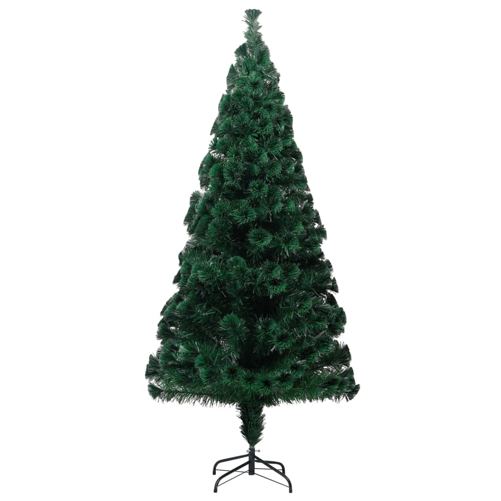 8720286362488_a_en_hd_1 vidaXL Artificial Christmas Tree with Stand Green 210 cm Fibre Optic - Image 2