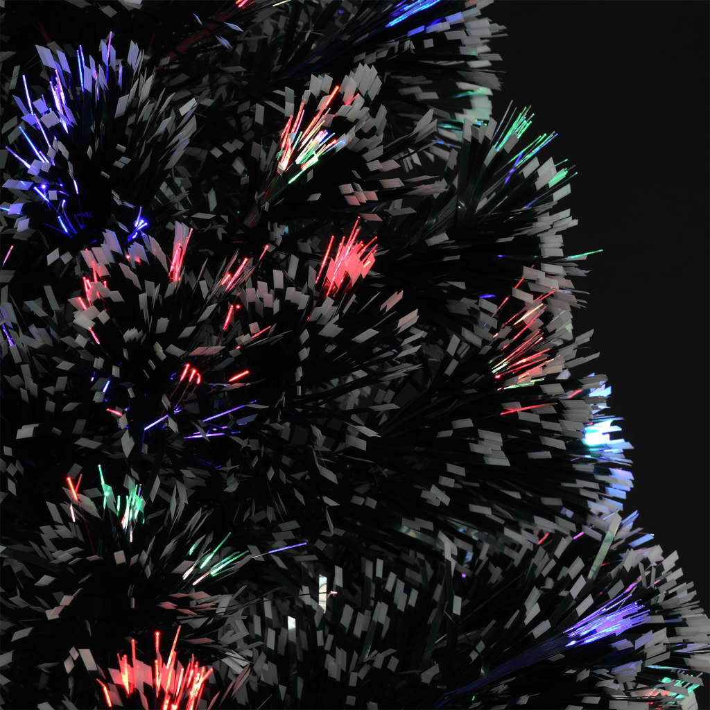 8720286362518_g_en_hd_3 vidaXL Pre-lit Christmas Tree Green and White 120 cm Fibre Optic - Image 4