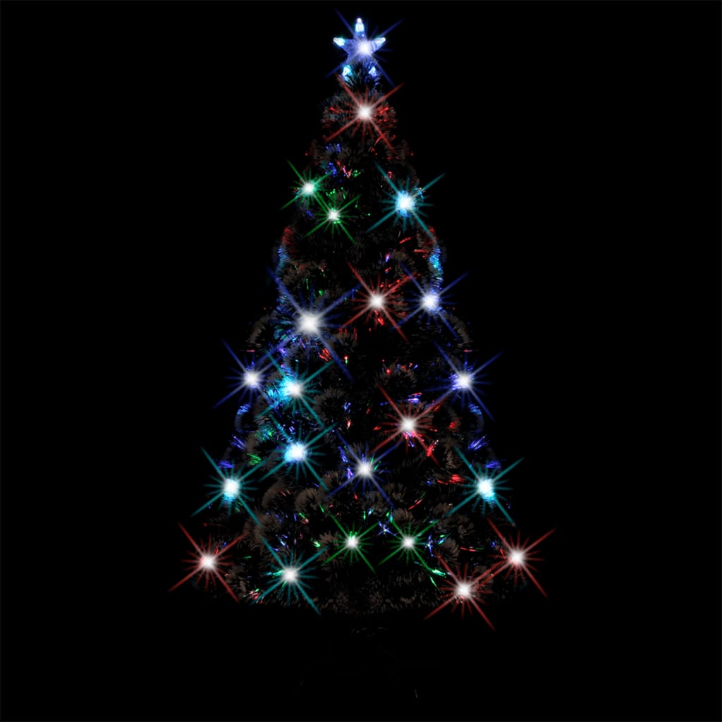 8720286362525_g_en_hd_2 vidaXL Pre-lit Christmas Tree Green and White 150 cm Fibre Optic - Image 3