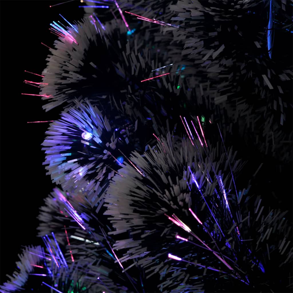 8720286362525_g_en_hd_4 vidaXL Pre-lit Christmas Tree Green and White 150 cm Fibre Optic - Image 5