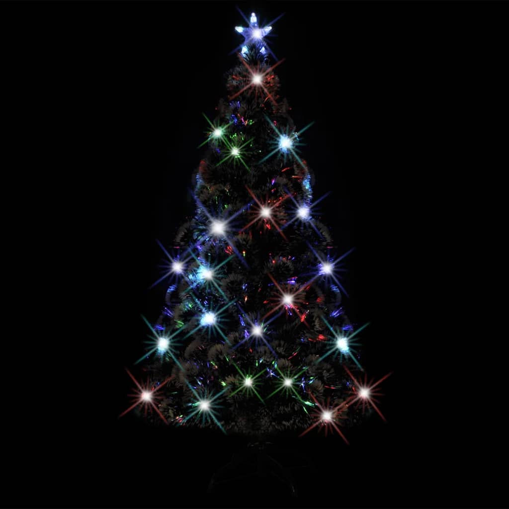 8720286362532_g_en_hd_1 vidaXL Pre-lit Christmas Tree Green and White 180 cm Fibre Optic - Image 2