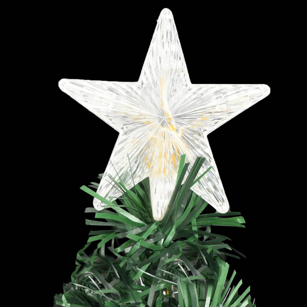 8720286362570_g_en_hd_2 vidaXL Pre-lit Christmas Tree with Stand 120 cm Fibre Optic - Image 3