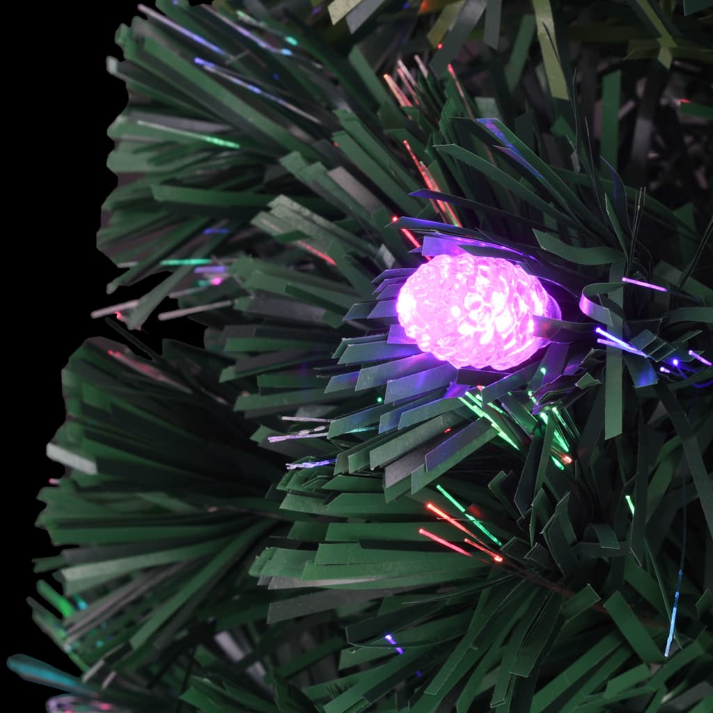8720286362570_g_en_hd_3 vidaXL Pre-lit Christmas Tree with Stand 120 cm Fibre Optic - Image 4