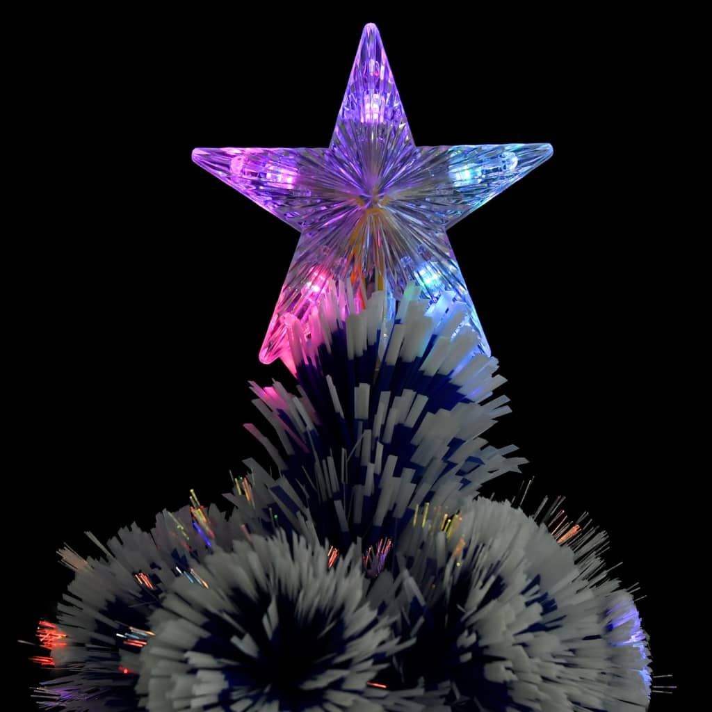 8720286362761_g_en_hd_2 vidaXL Artificial Pre-lit Christmas Tree White&Blue 150 cm Fibre Optic - Image 4