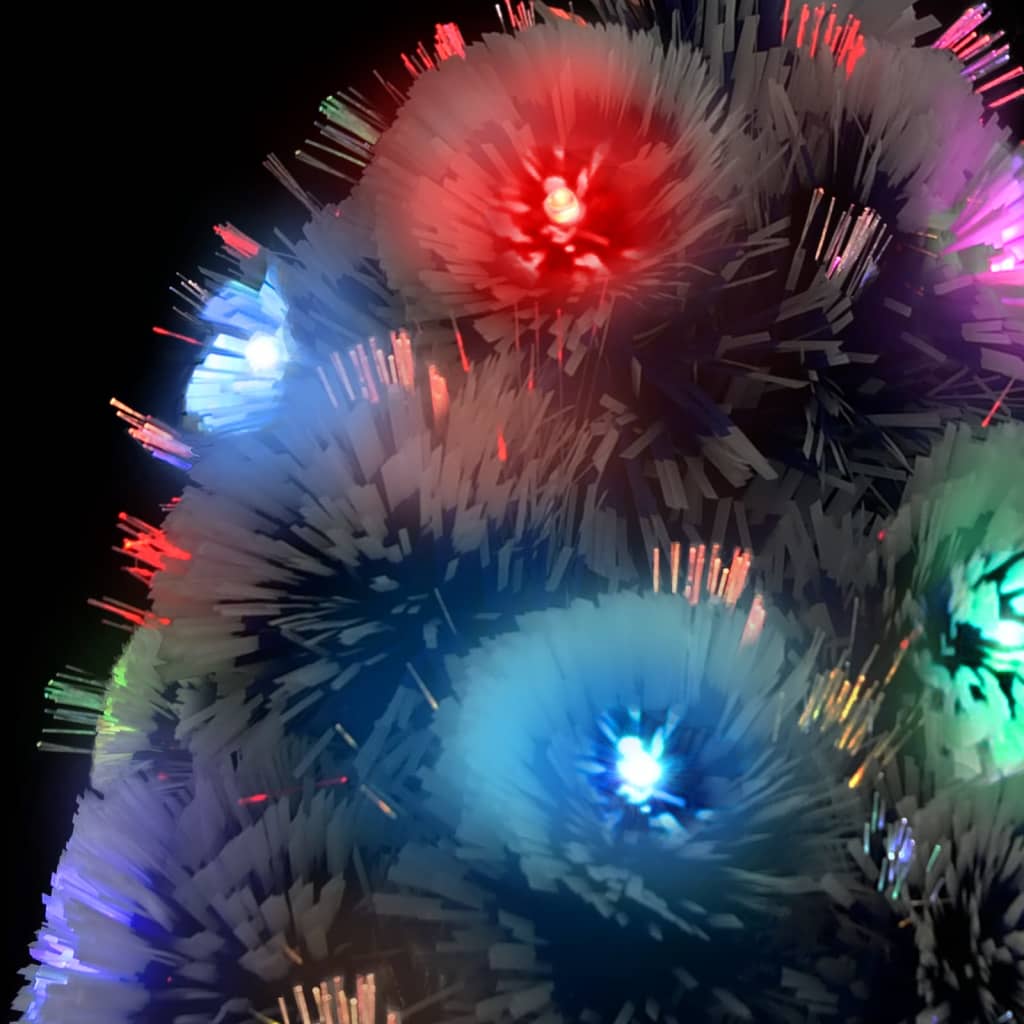 8720286362761_g_en_hd_3 vidaXL Artificial Pre-lit Christmas Tree White&Blue 150 cm Fibre Optic - Image 5