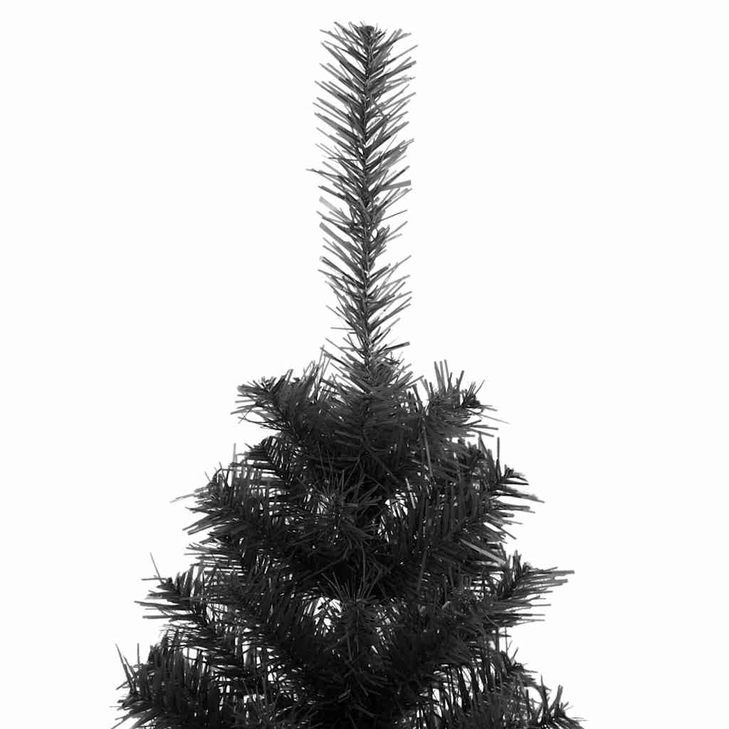 8720286362884_g_en_hd_3 vidaXL Artificial Christmas Tree with Stand Black 120 cm PVC - Image 4