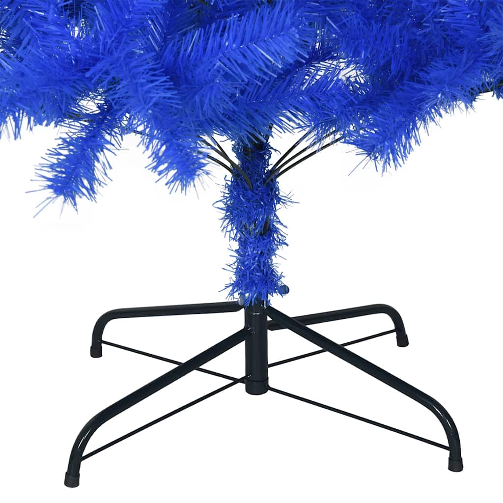8720286362914_g_en_hd_5 vidaXL Artificial Christmas Tree with Stand Blue 240 cm PVC - Image 6