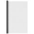 vidaXL Mesh Screen Fiberglass 112x1000 cm Black - Image 3