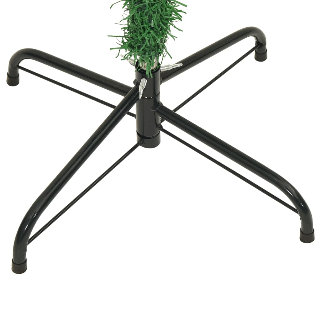 8720286363430_g_en_hd_4 vidaXL Upside-down Artificial Christmas Tree with Stand Green 210 cm - Image 5