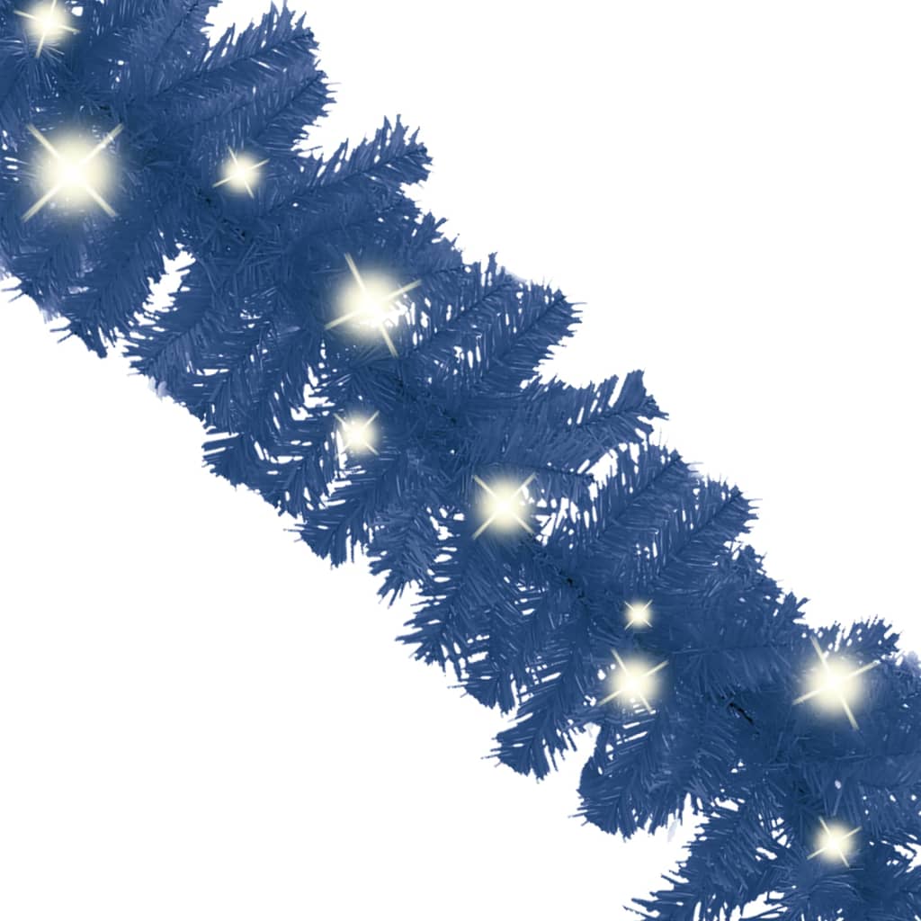 8720286363485_g_en_hd_2 vidaXL Christmas Garland with LED Lights 5 m Blue - Image 3