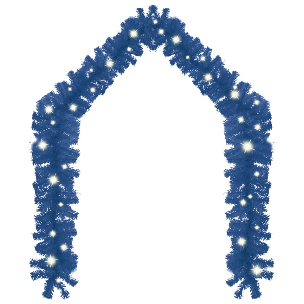 8720286363508_g_en_hd_1 vidaXL Christmas Garland with LED Lights 20 m Blue - Image 2