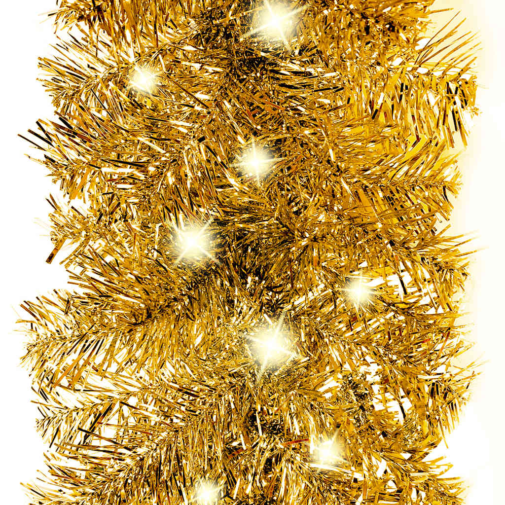 8720286363584_g_en_hd_3 vidaXL Christmas Garland with LED Lights 10 m Gold - Image 4