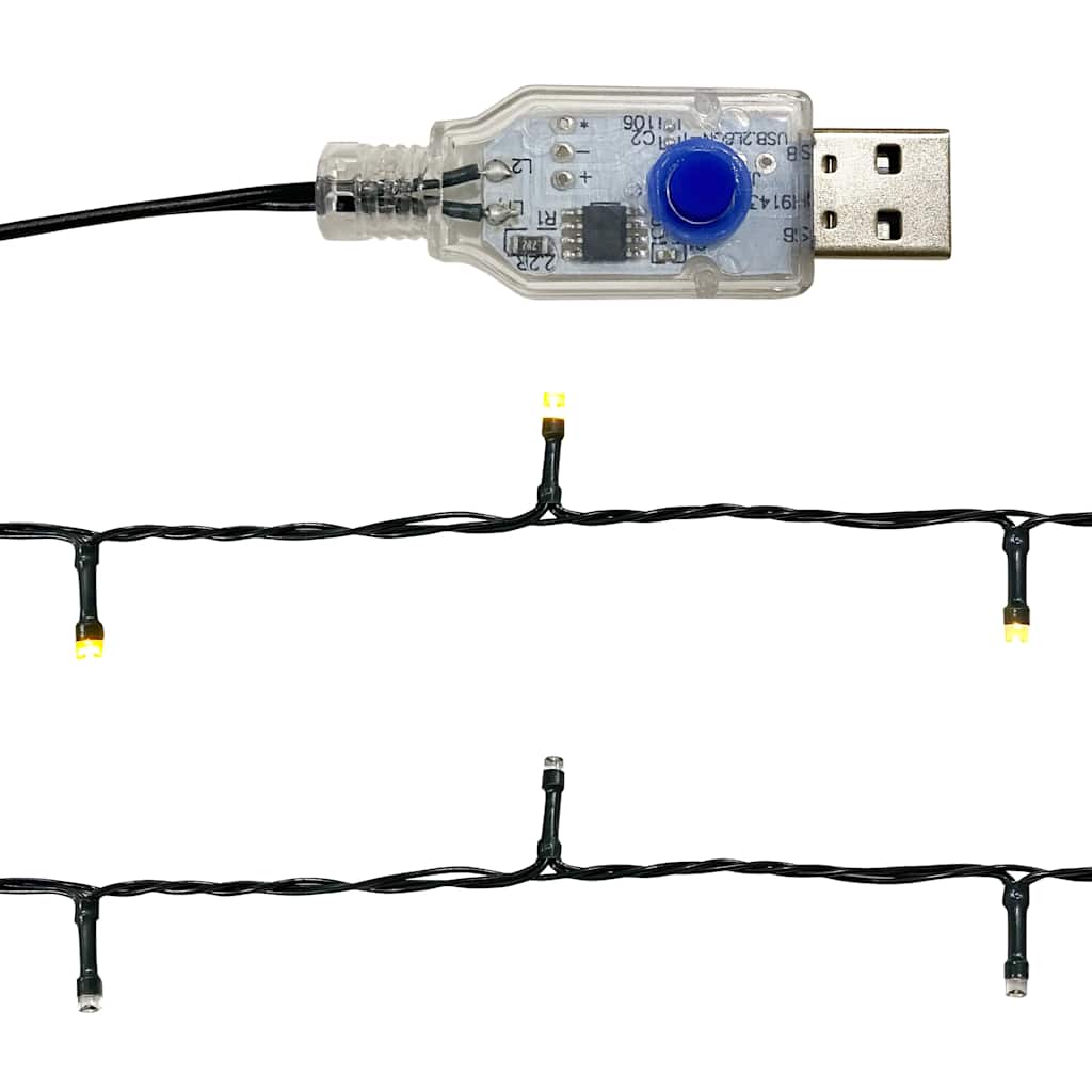 8720286363584_g_en_hd_7 vidaXL Christmas Garland with LED Lights 10 m Gold - Image 8