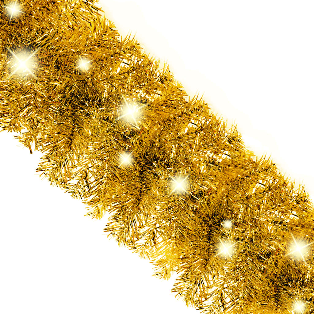 8720286363591_g_en_hd_4 vidaXL Christmas Garland with LED Lights 20 m Gold - Image 5