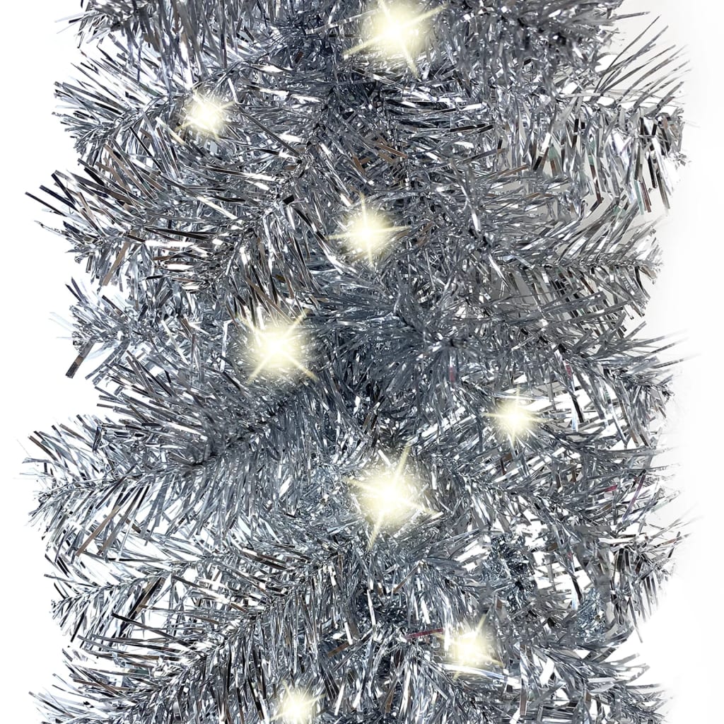 8720286363621_g_en_hd_2 vidaXL Christmas Garland with LED Lights 20 m Silver - Image 3