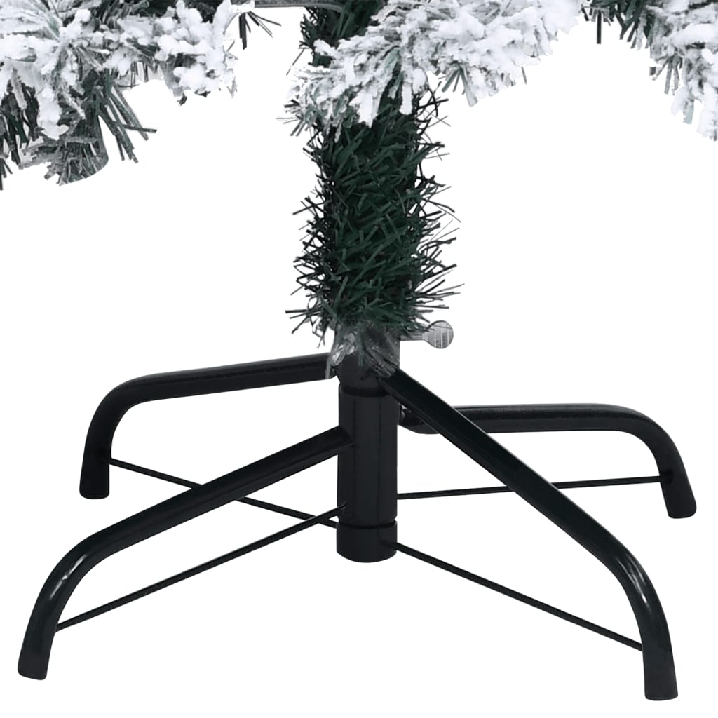 8720286364789_g_en_hd_4 vidaXL Artificial Christmas Tree with Flocked Snow Green 120 cm PVC - Image 5
