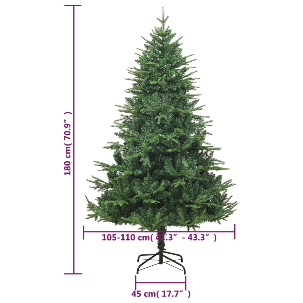 8720286364864_g_en_hd_5 vidaXL Artificial Christmas Tree Green 180 cm PVC&PE - Image 6