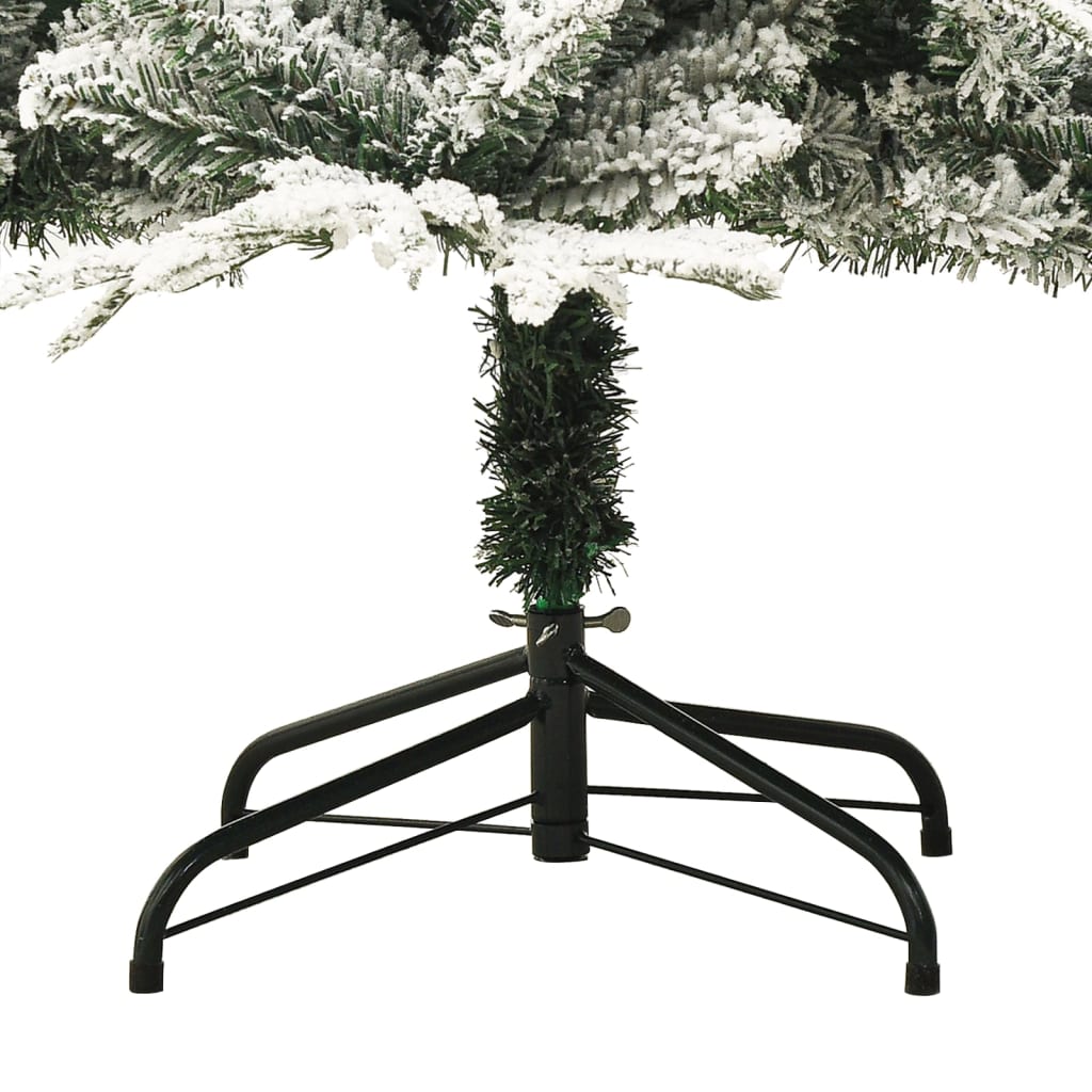8720286364901_g_en_hd_4 vidaXL Artificial Christmas Tree with Flocked Snow Green 150 cm PVC&PE - Image 5