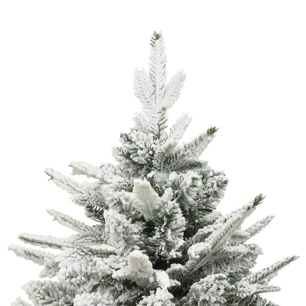 8720286364925_g_en_hd_2 vidaXL Artificial Christmas Tree with Flocked Snow Green 210 cm PVC&PE - Image 3