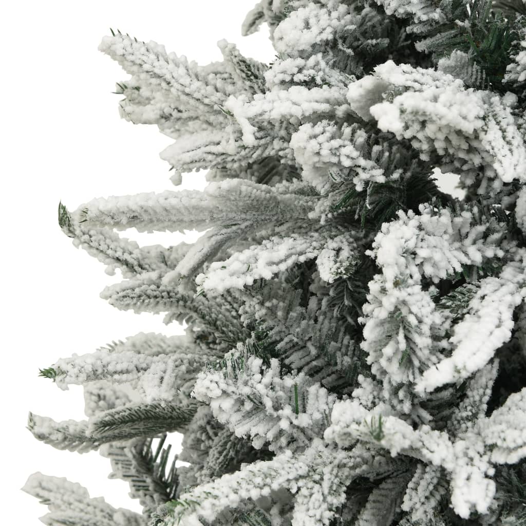 8720286364925_g_en_hd_3 vidaXL Artificial Christmas Tree with Flocked Snow Green 210 cm PVC&PE - Image 4
