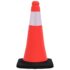 vidaXL Reflective Traffic Cones with Heavy Bases 10 pcs 50 cm - Image 3