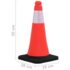 vidaXL Reflective Traffic Cones with Heavy Bases 10 pcs 50 cm - Image 6