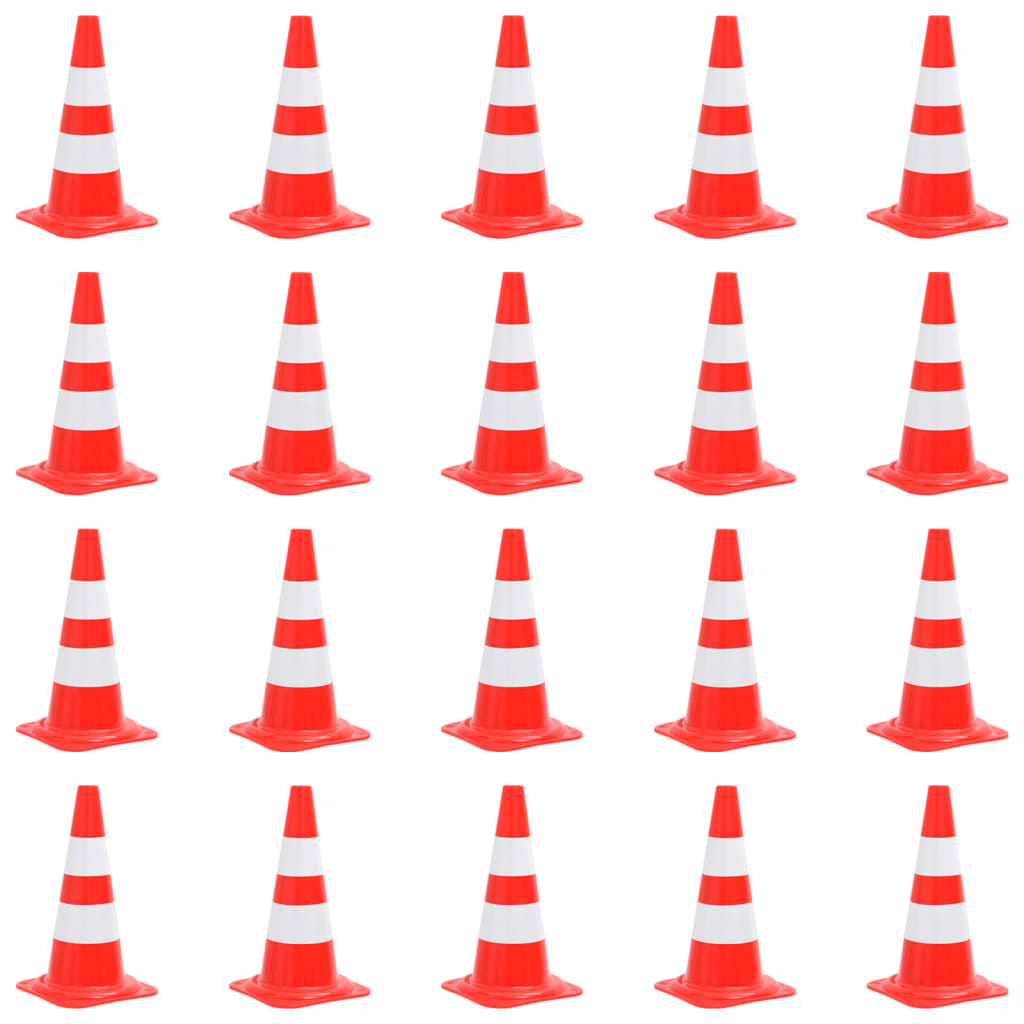 8720286365175_a_en_hd_1 vidaXL Reflective Traffic Cones 20 pcs Red and White 50 cm - Image 1