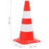 vidaXL Chain Cone Set with 10 m Chain Red and white - Image 11
