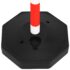 vidaXL Chain Post Set with 10 m Plastic Chain - Image 5