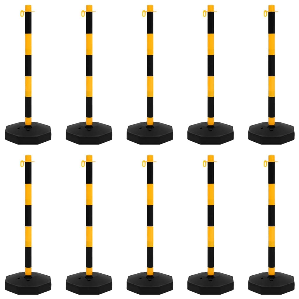 8720286365267_g_en_hd_1 vidaXL Chain Post Set with 10 m Plastic Chain - Image 2