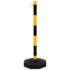 vidaXL Chain Post Set with 10 m Plastic Chain - Image 3