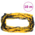 vidaXL Chain Post Set with 10 m Plastic Chain - Image 8