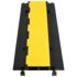 vidaXL Cable Protector Ramp with 2 Channels 100 cm Rubber - Image 2