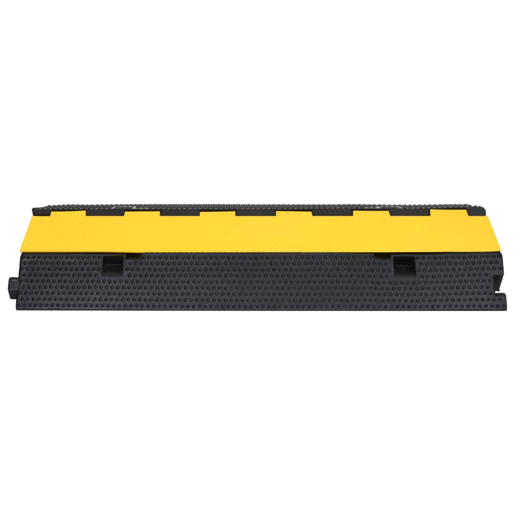8720286365335_g_en_hd_2 vidaXL Cable Protector Ramp with 2 Channels 100 cm Rubber - Image 3