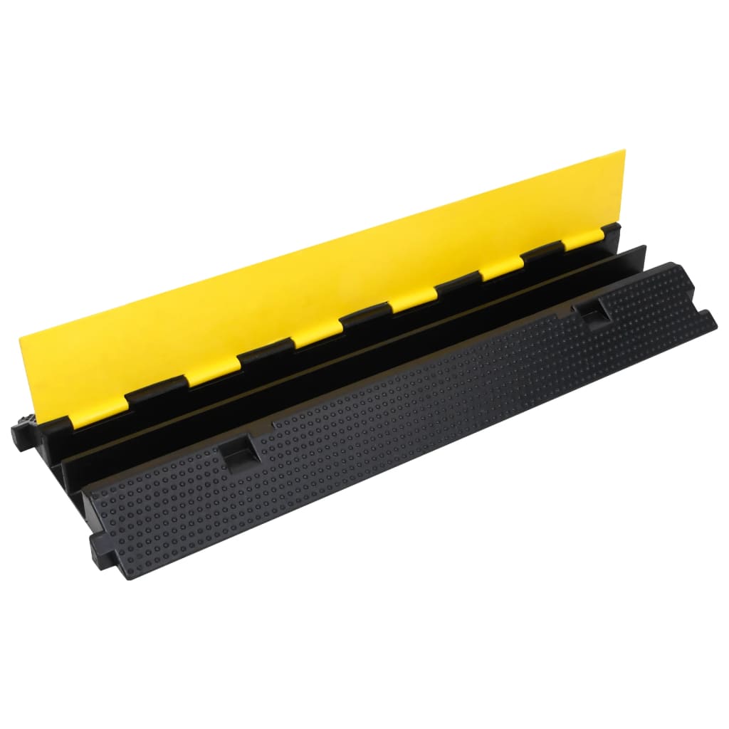 8720286365335_g_en_hd_3 vidaXL Cable Protector Ramp with 2 Channels 100 cm Rubber - Image 4